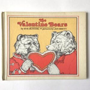Vintage 1983 The Valentine Bears Hardcover Children’s Book by Eve Bunting